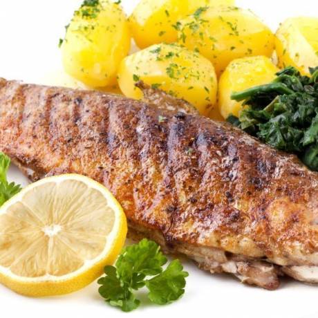 Hot Grilled Trout